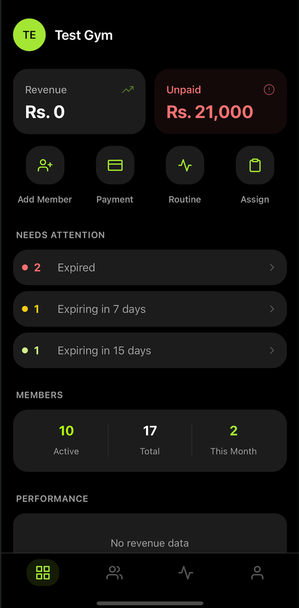 Sign Up Your Gym
